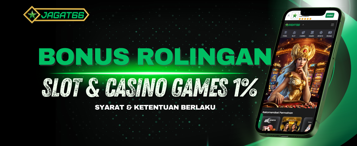 BONUS ROLLINGAN 1% SLOT & CASINO