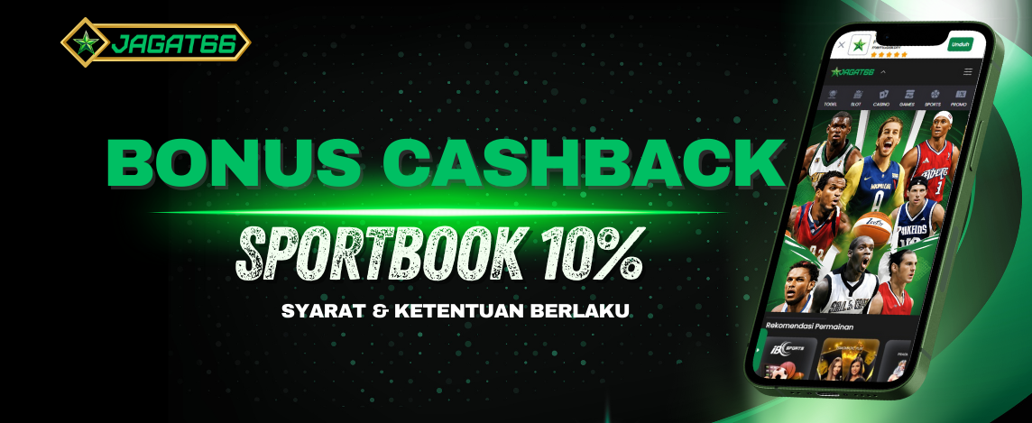 Promo BONUS CASHBACK SPORTBOOK 10%